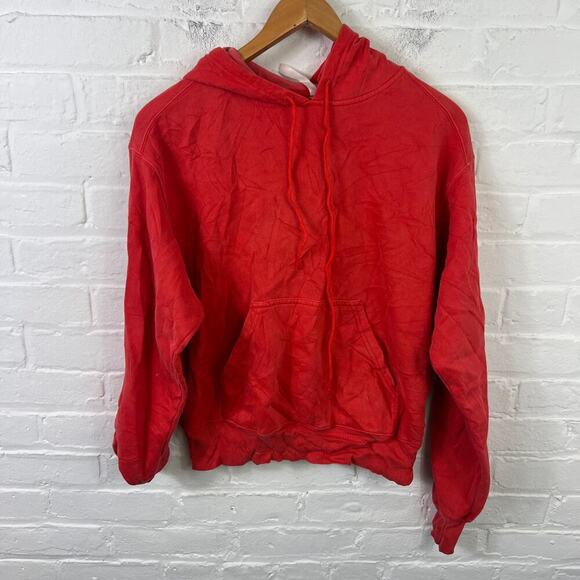 Fabletics Women's Drawstring Pullover Hoodie Long Sleeve Red Size Small - Picture 1 of 6